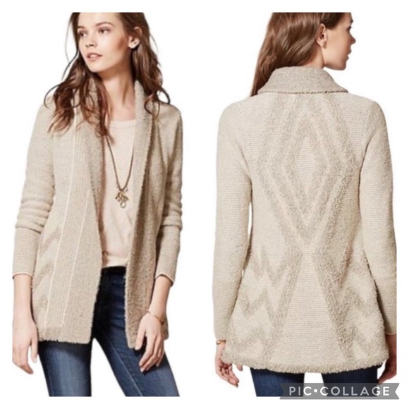 {Anthro} Angel of the North’s Equinox Cardigan - Picture 1 of 7